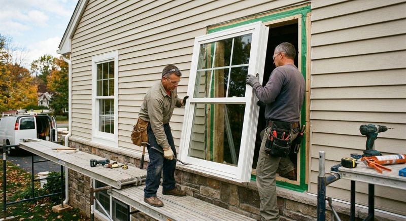 Sliding Windows Installation in Manchester, NH